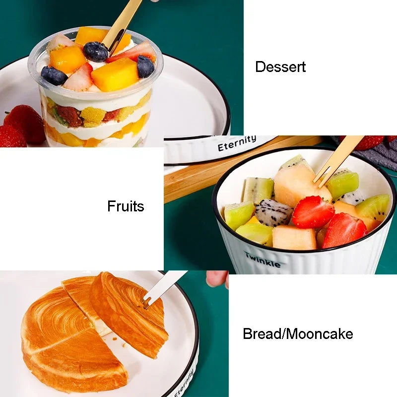 2 ou 4 ourchettes à fruits multifonction
