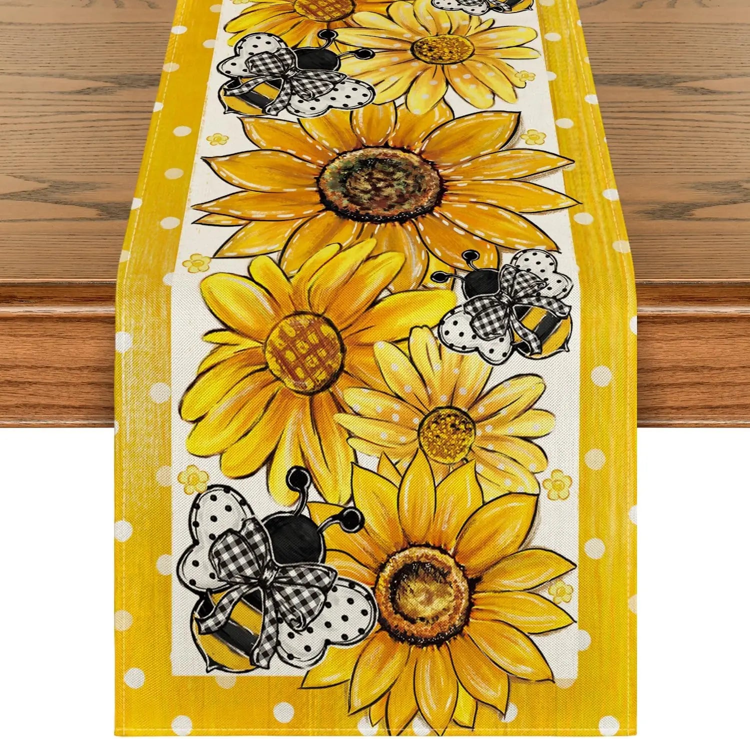 Chemin de Table Tournesol jaune