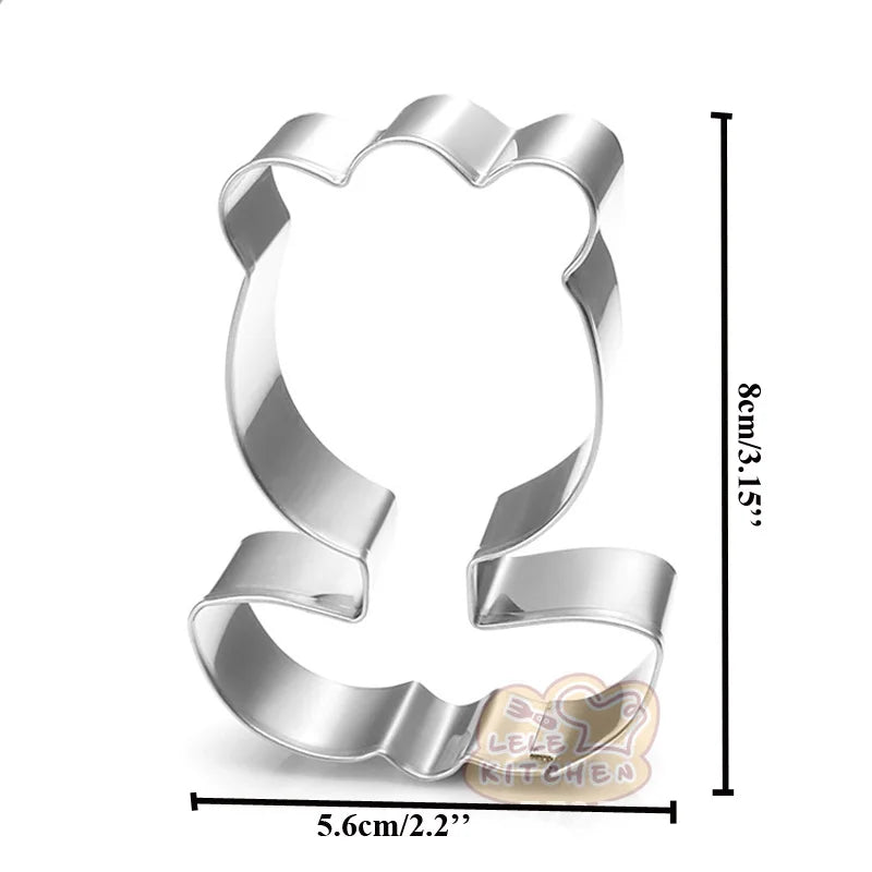 Coupe biscuits tulipe