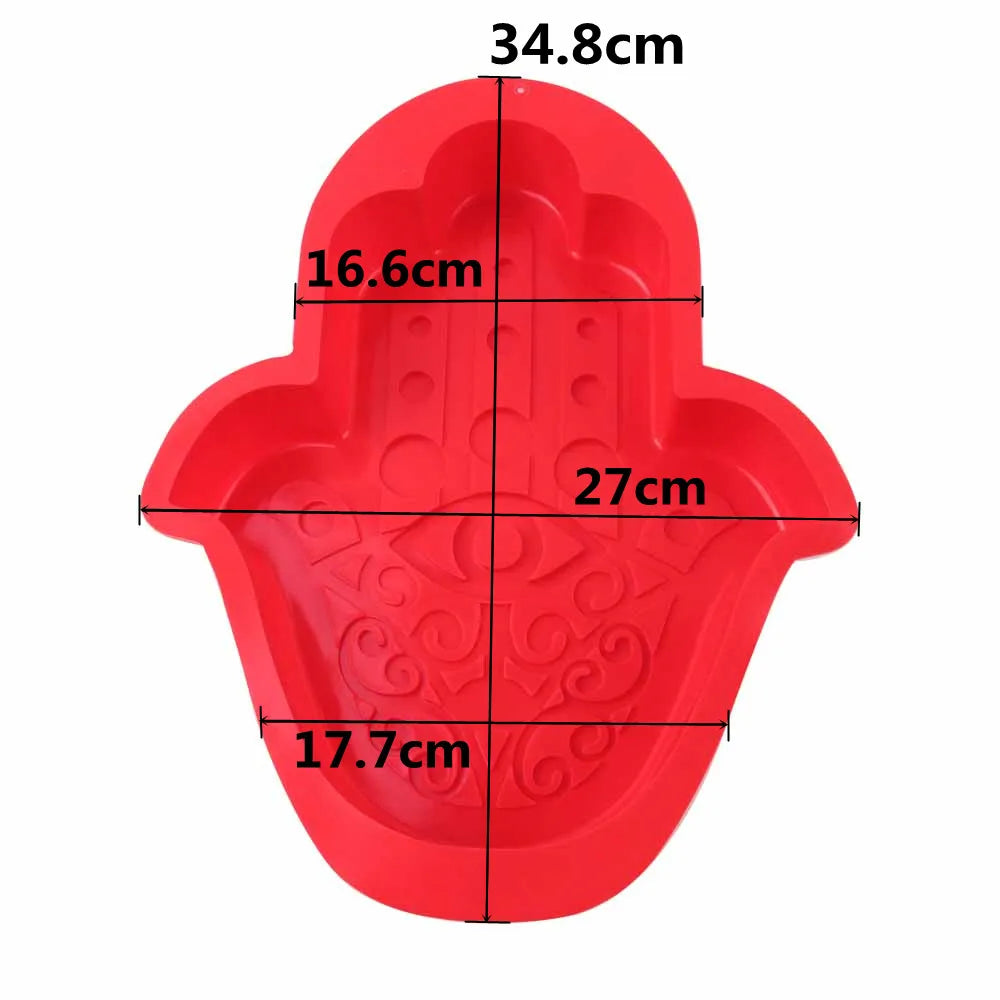 Moule silicone grande main Fatima oeil de Dieu