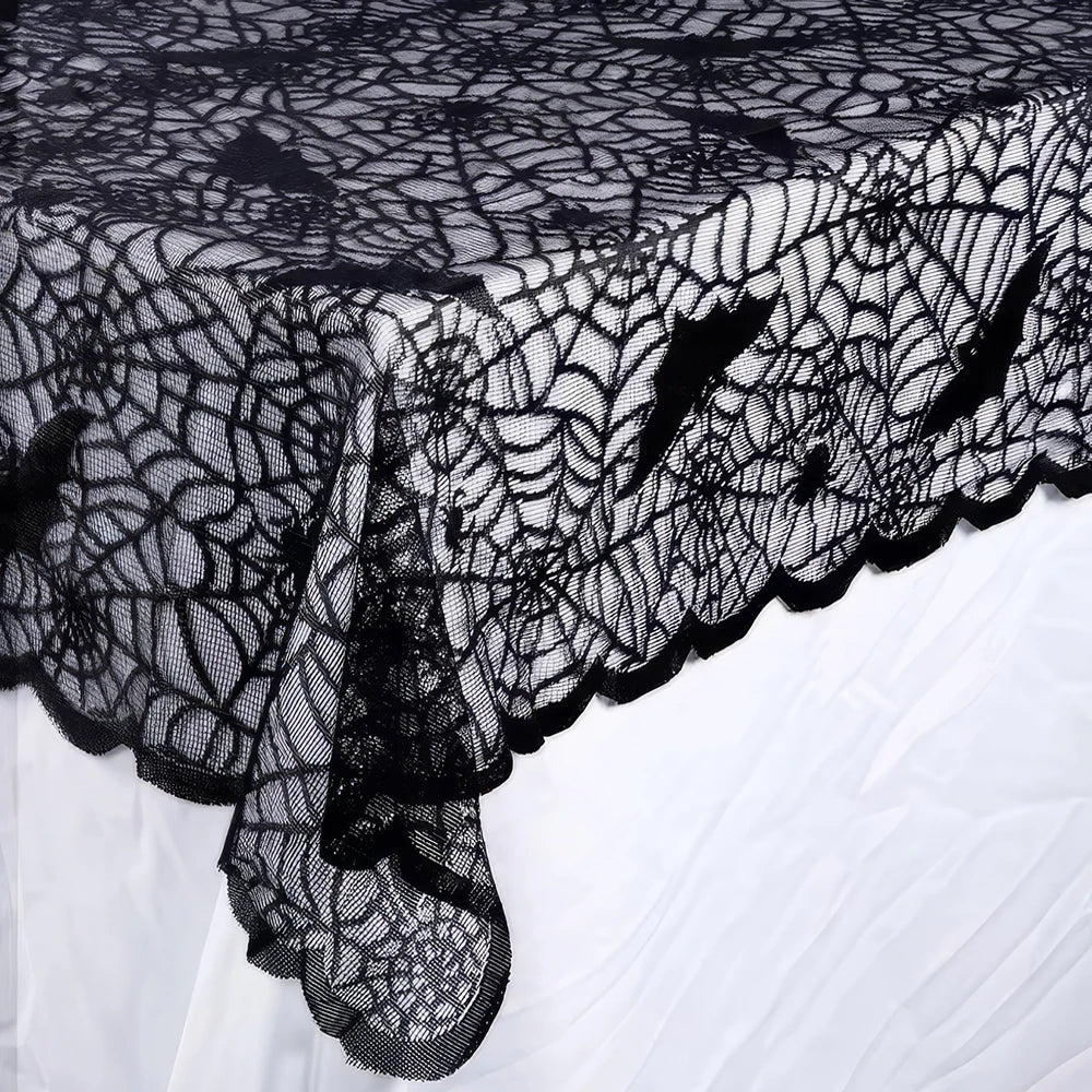 Nappe noire halloween funèbre