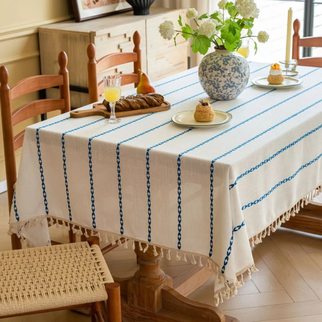 Nappe rectangulaire moderne