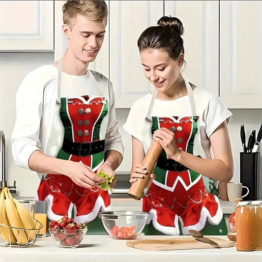 tablier de lutin de Noël | Féerie Culinaire