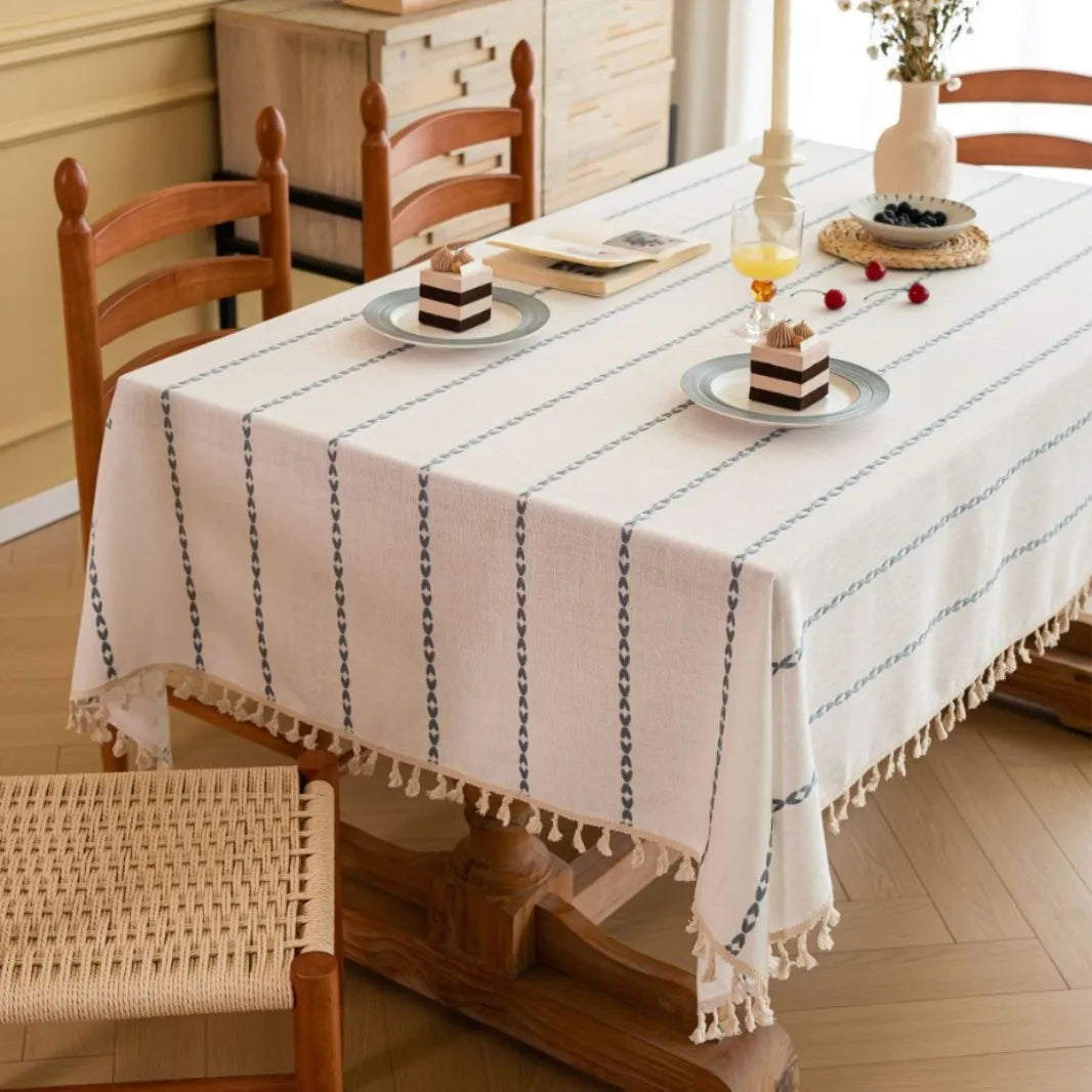 Nappe rectangulaire moderne