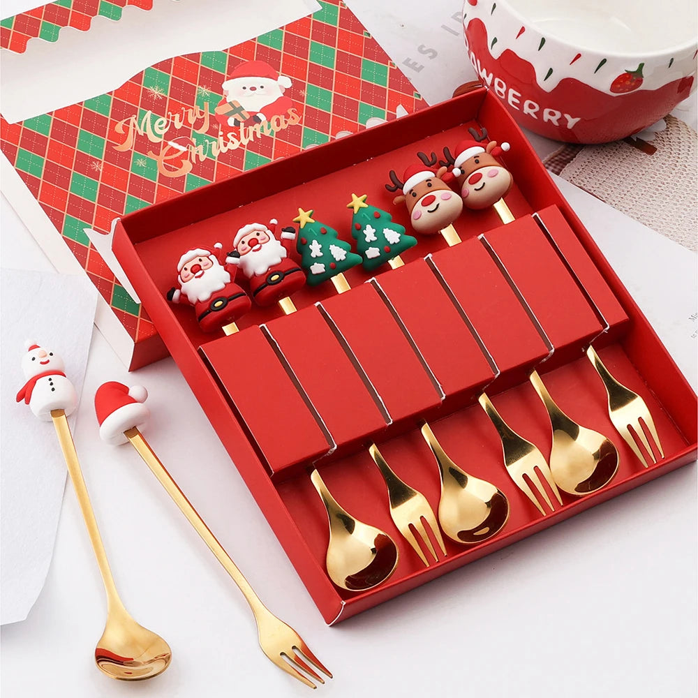 Couverts de Noël