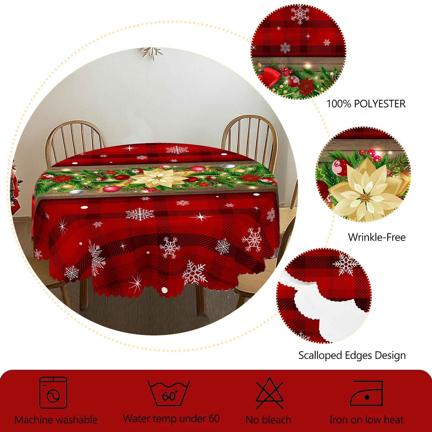 Nappe de Noël Classique