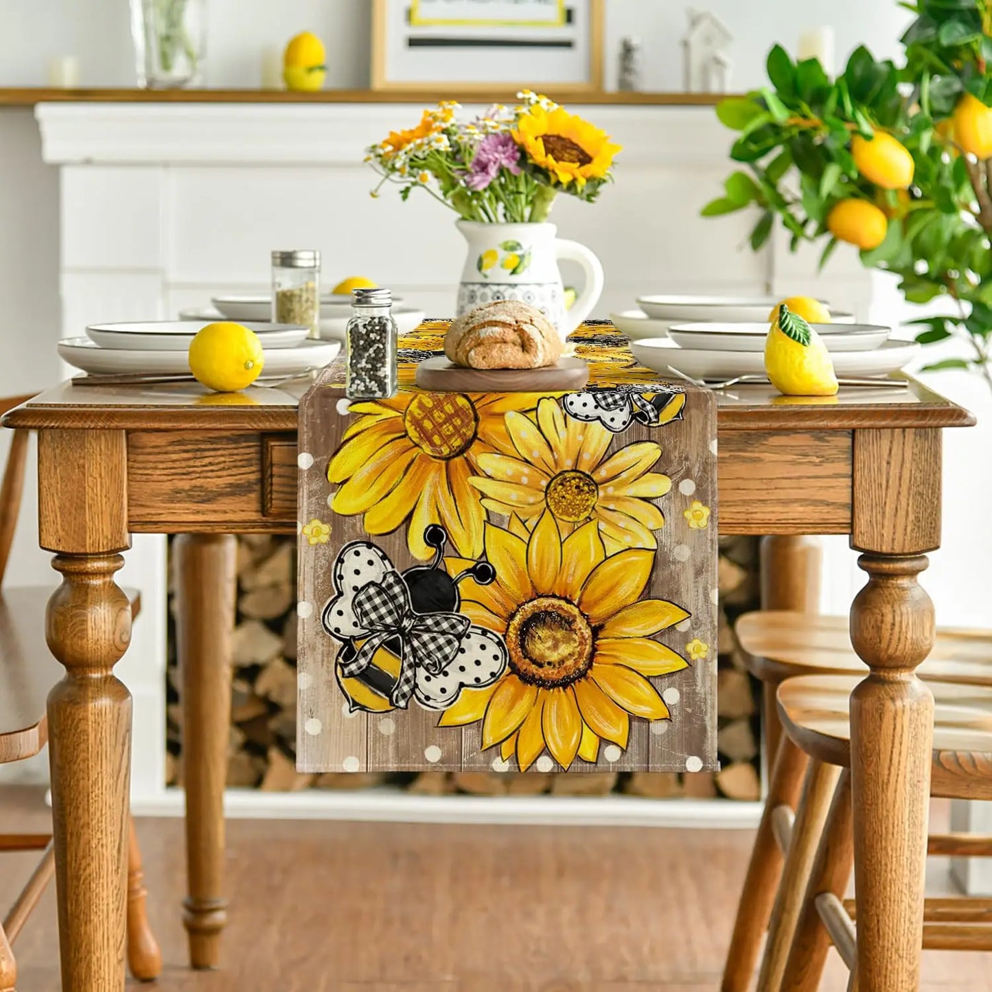 Chemin de table Tournesol