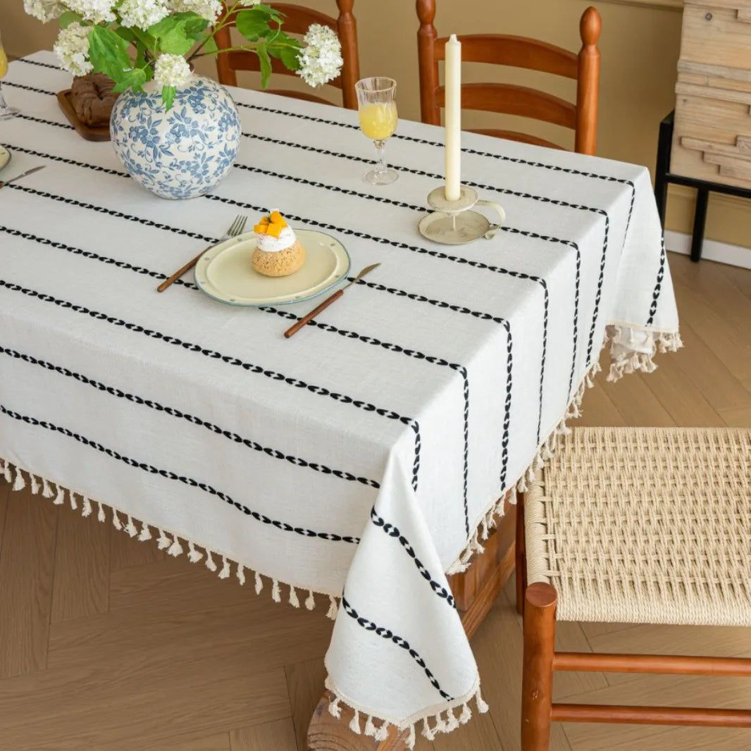 Nappe rectangulaire moderne