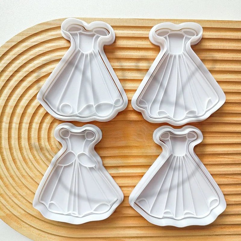 Emporte-pièces robes de princesse