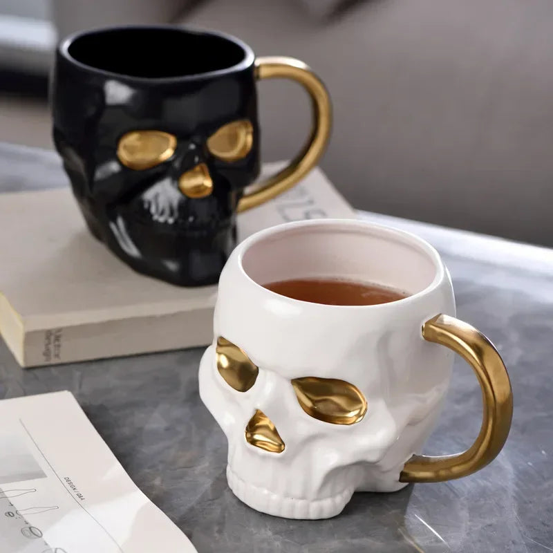 Tasse à café crâne