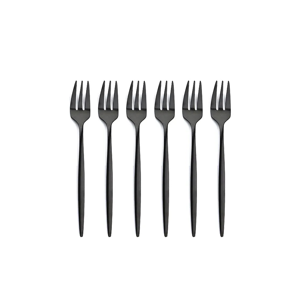 6 Fourchettes à gâteau