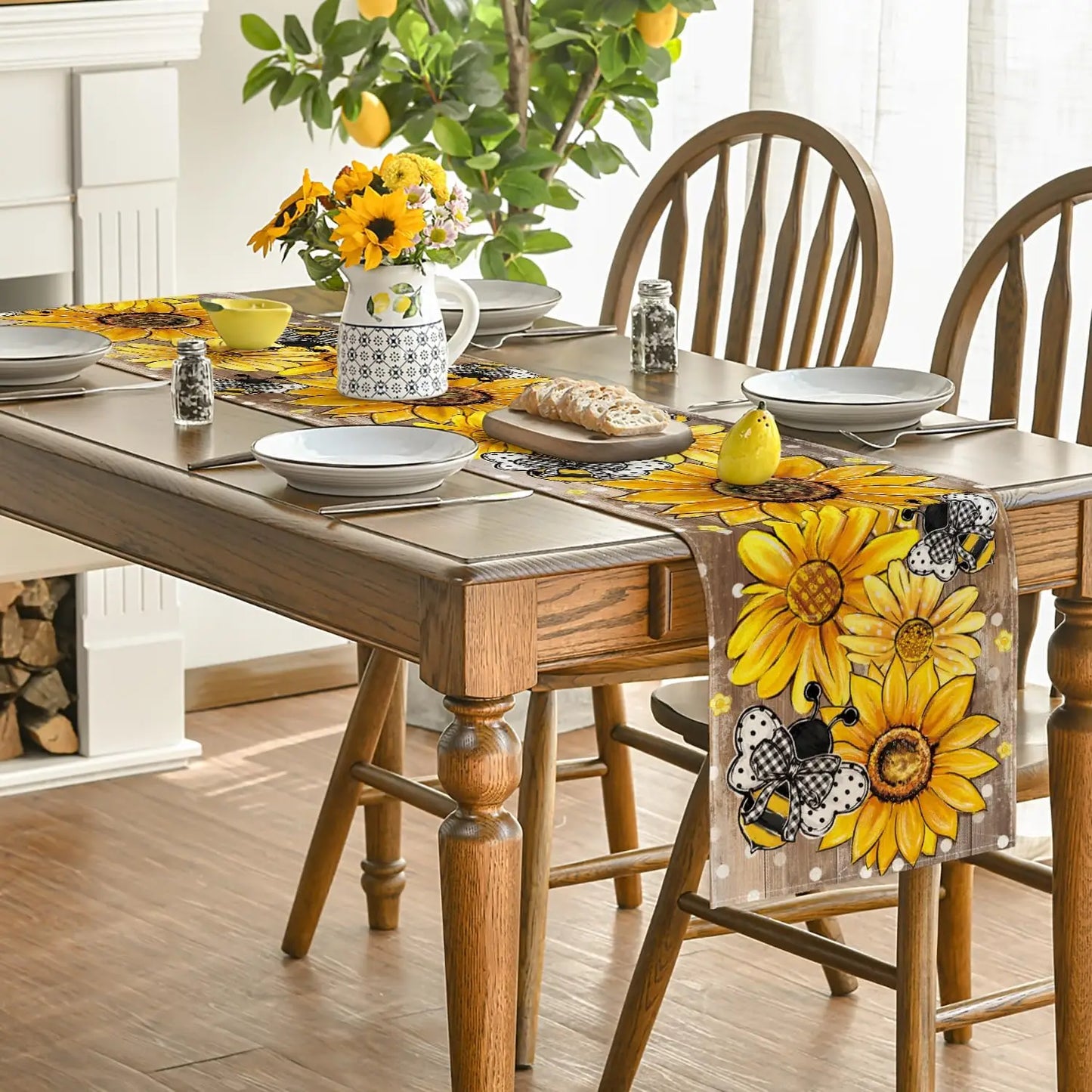 Chemin de table Tournesol
