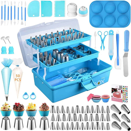 Coffre de décorations de gâteau 236 outils
