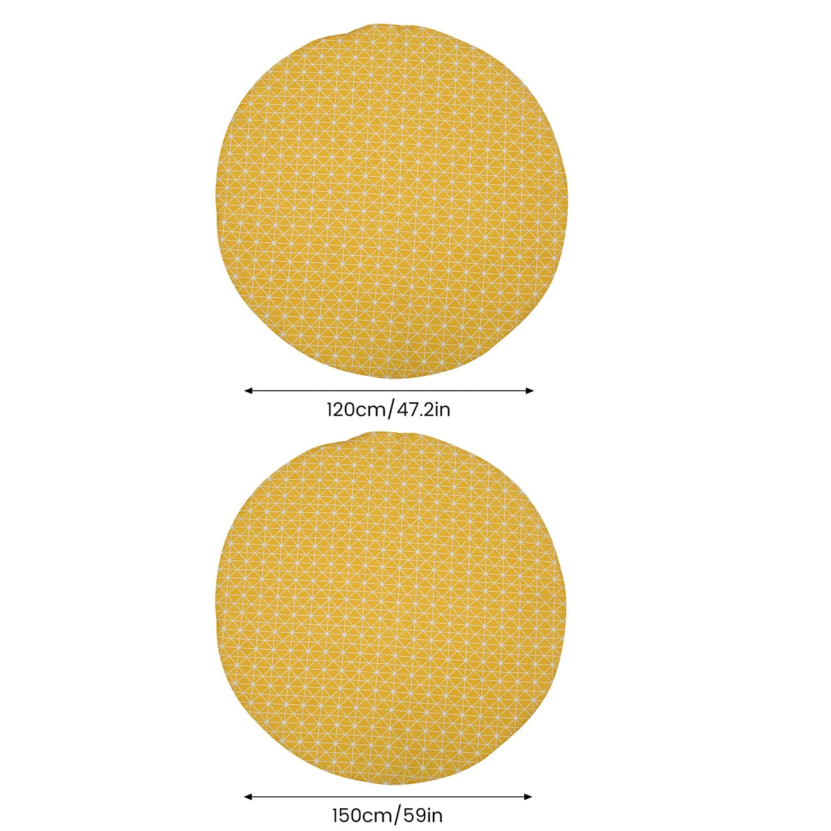 Nappe ronde en lin