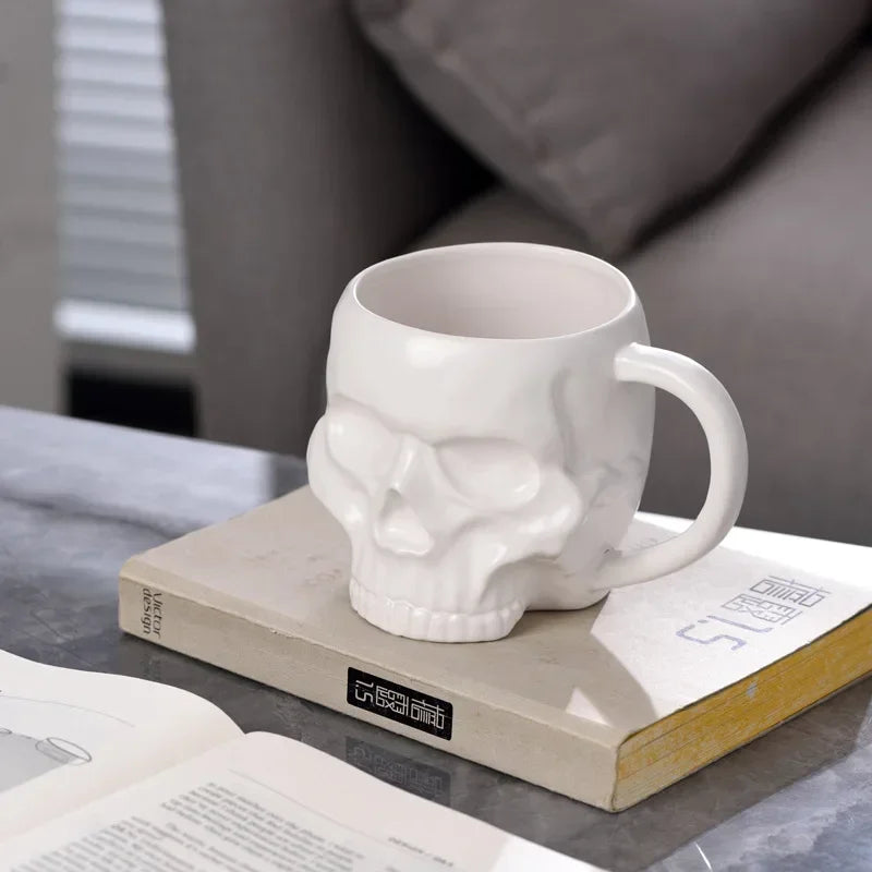 Tasse à café crâne