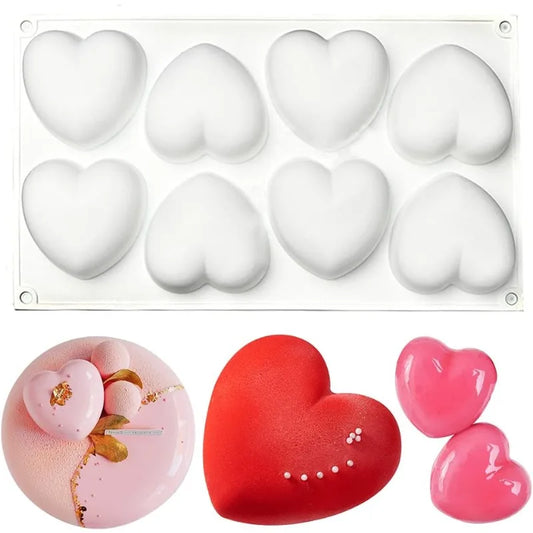 Moule en forme de mini coeur