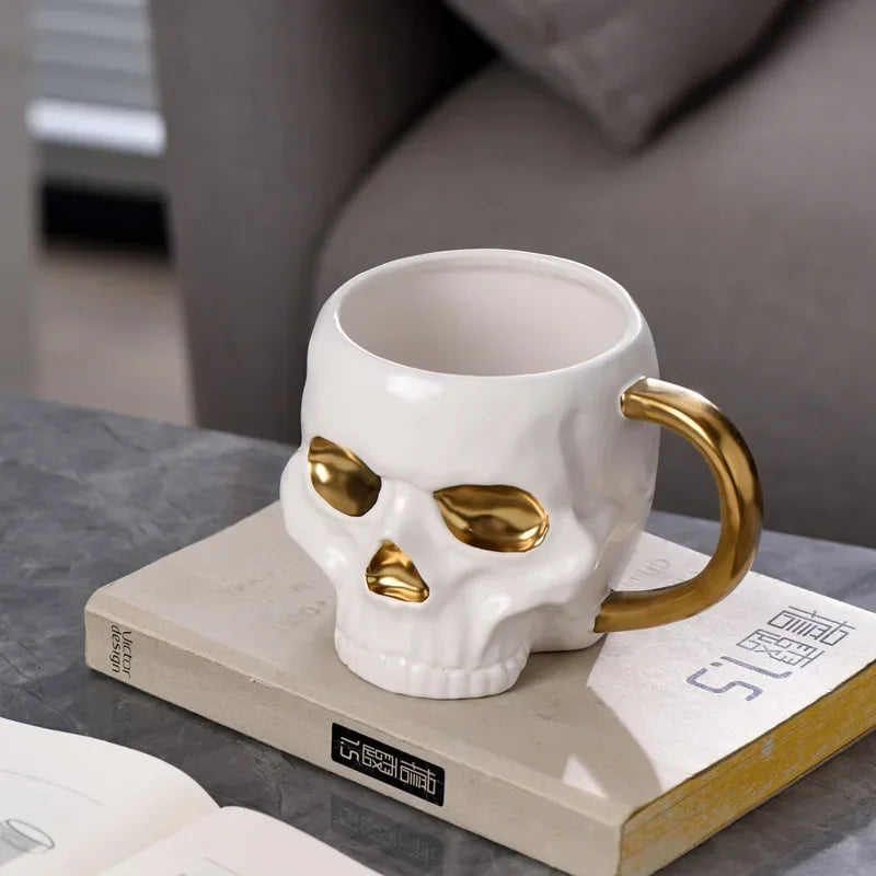 Tasse à café crâne