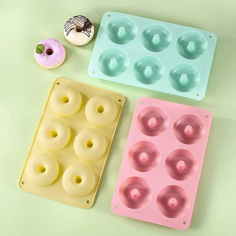 Moule à 6 beignets en silicone