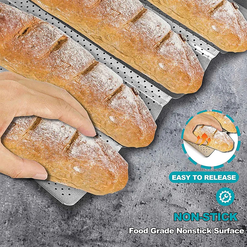 Moule à pain baguette