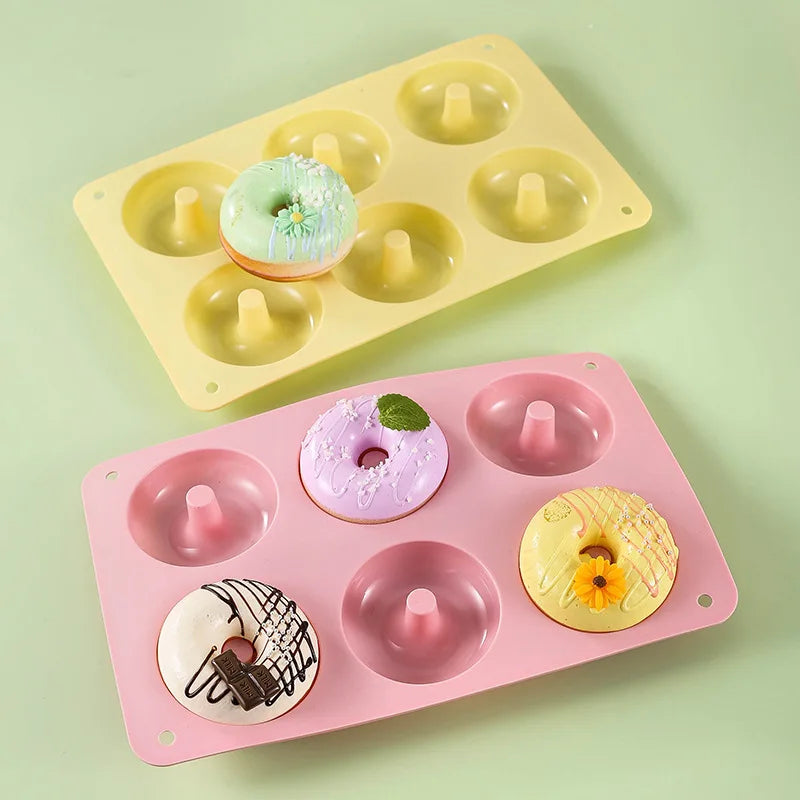 Moule à 6 beignets en silicone