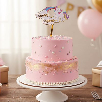 Décoration gateau anniversaire