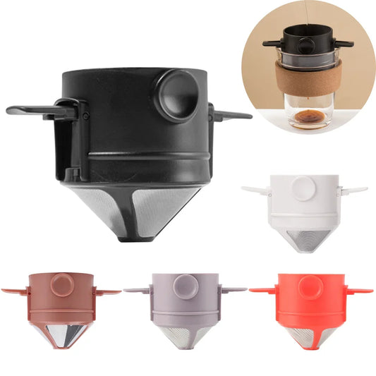 cafetière portable pliable 5couleurs