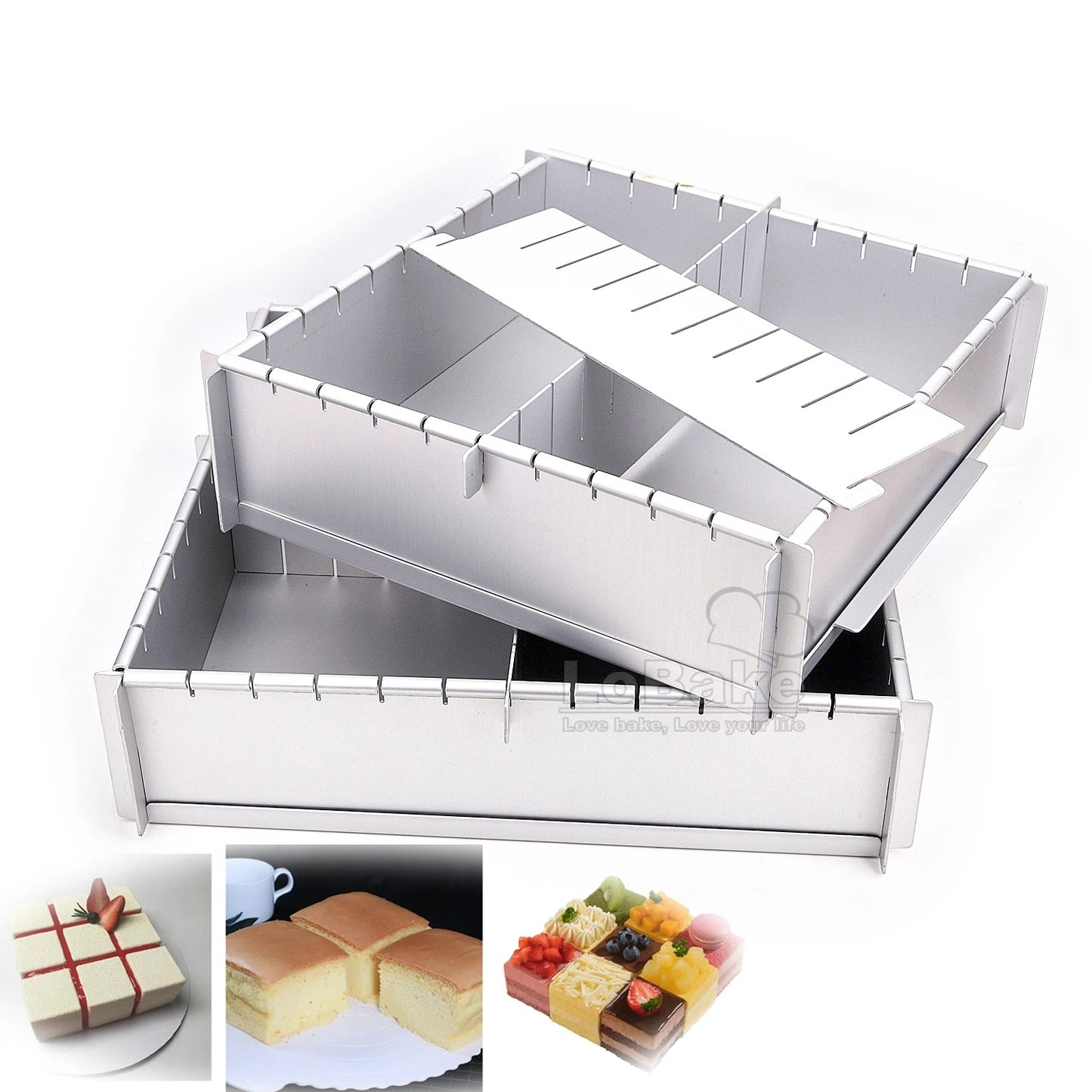 moule a gateau a séparateur | Multicolore