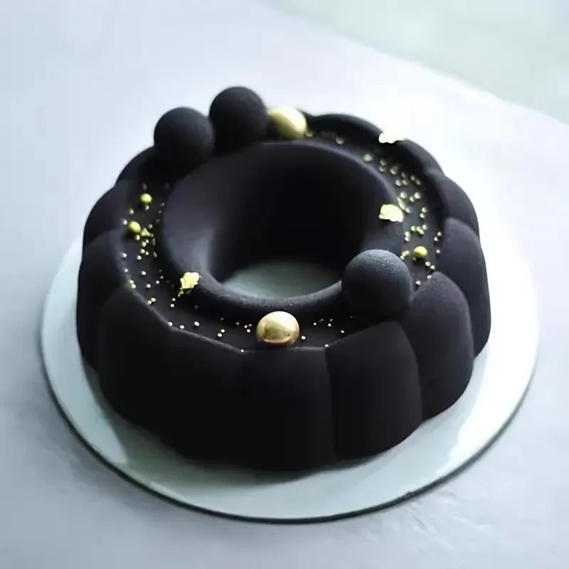 Moule gâteau cheminée fleur | Silicone antiadhésif