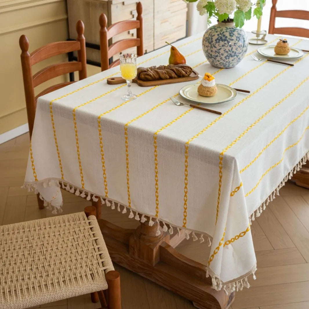 nappe rectangulaire moderne artistique