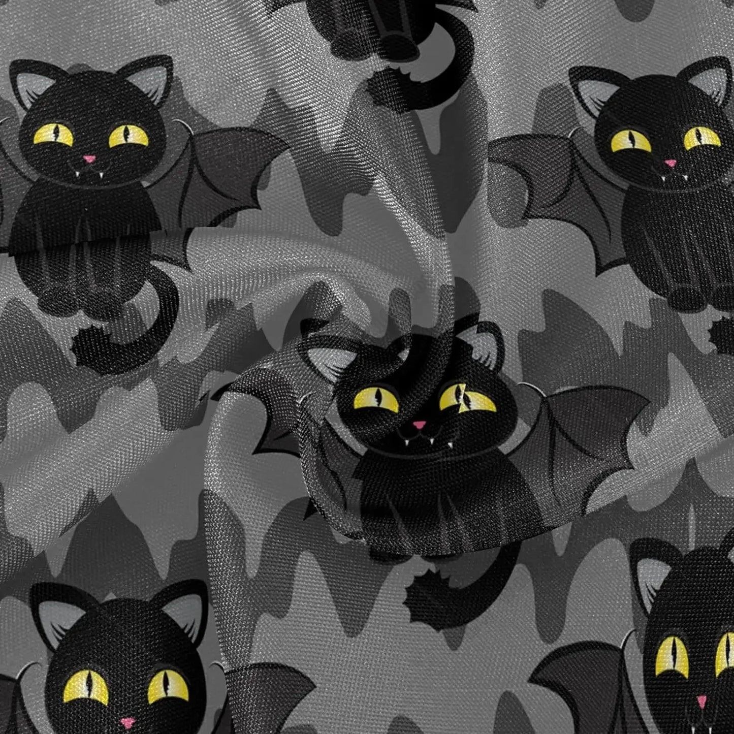 nappe ronde hallowwen chat souris