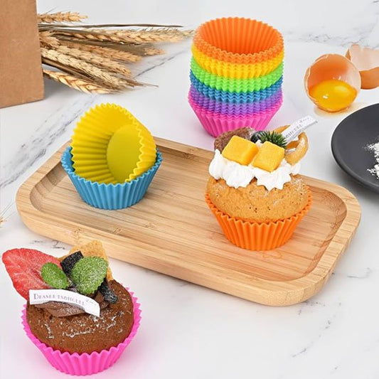 Moule silicone cupcake | Premium Antiadhésif
