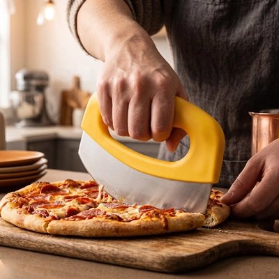 Couteau à pizza/assiettes