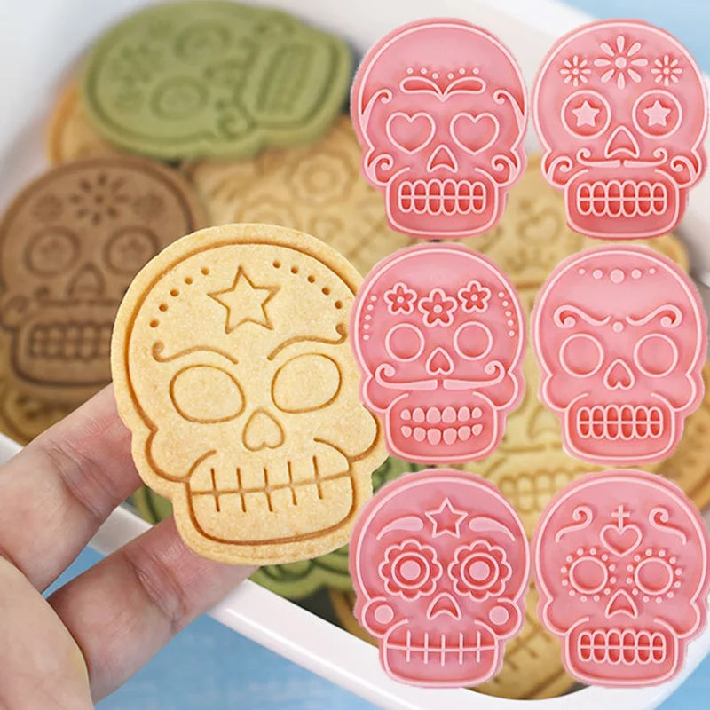 10 Emporte-pièces Halloween En Plastique Alimentaire – Motifs Fantômes, Citrouilles… – Pour Biscuits, Gâteaux, Fondant