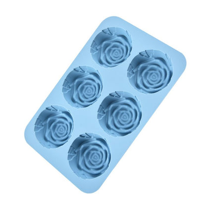 Moule gâteaux 6 roses | Élégance