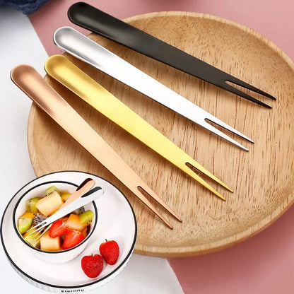 2 ou 4 fourchettes à fruits élégantes