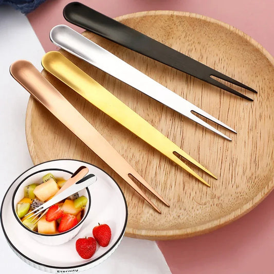 2 ou 4 fourchettes à fruits élégantes