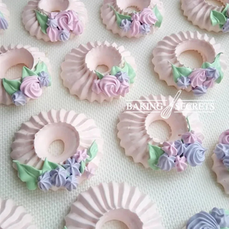 Buse Bouche Décoration Fleur meringue
