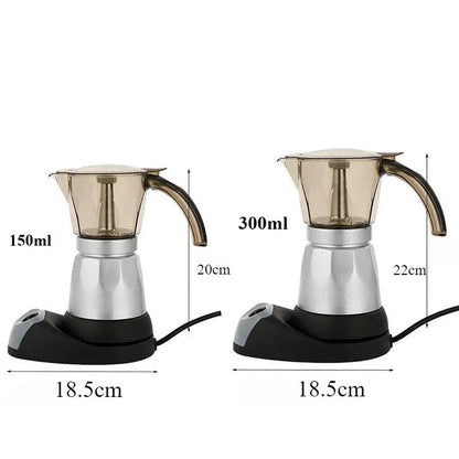 Cafetière électrique italienne cubaine 2 grandeurs