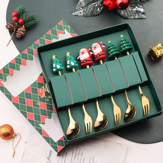 Couverts de Noël joyeux