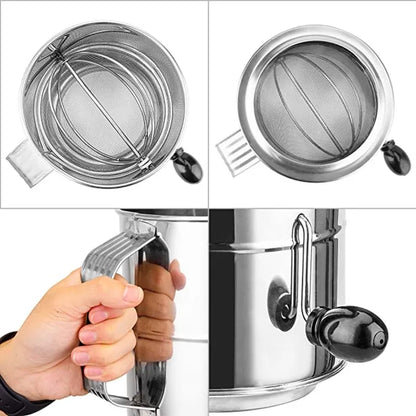 Tamis de 4 ou 8 tasses semi automatique