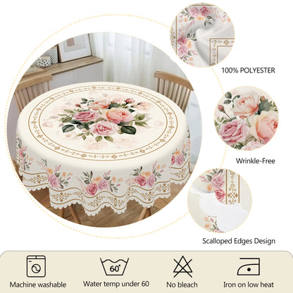 La Nappe Classique du Printemps Élégante