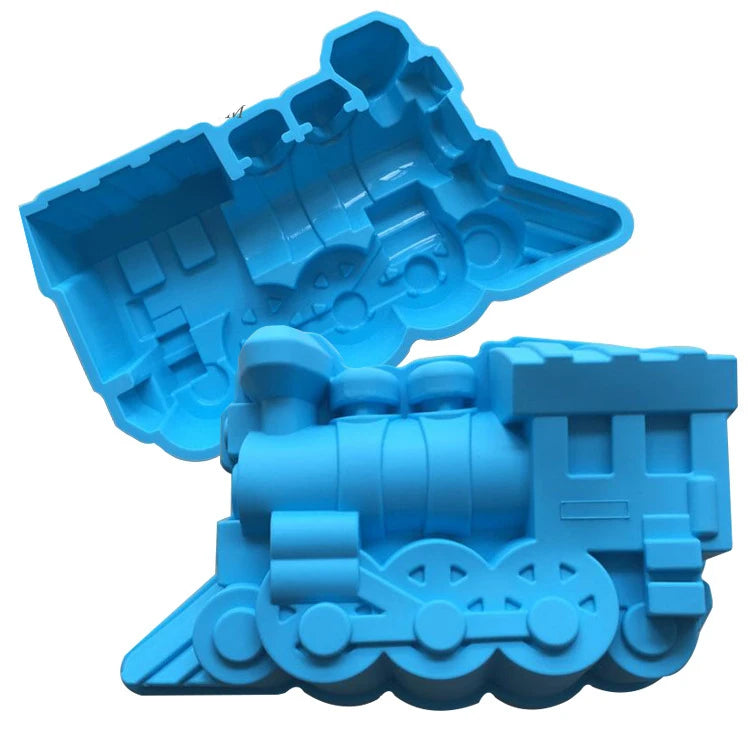 Moule Train 2 pièces silicone