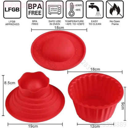 Moule à cupcake éant silicone