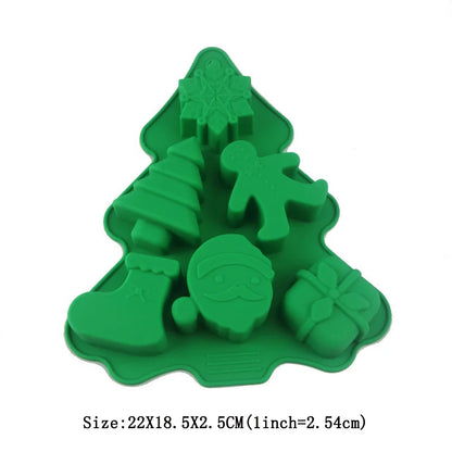 Moule à gâteau en forme d'arbe de Noël forme diverses