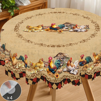 Nappe Rétro Coq Vintage