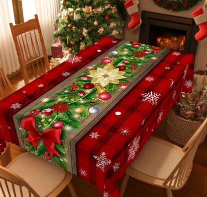 Nappe de Noël Classique joyeuse