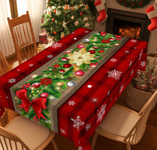 Nappe de Noël Classique joyeuse