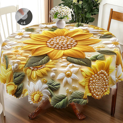 Nappe d'été tournesol réaliste
