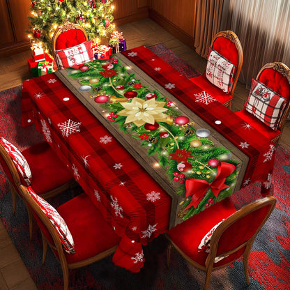 Nappe de Noël Classique rectangulaire