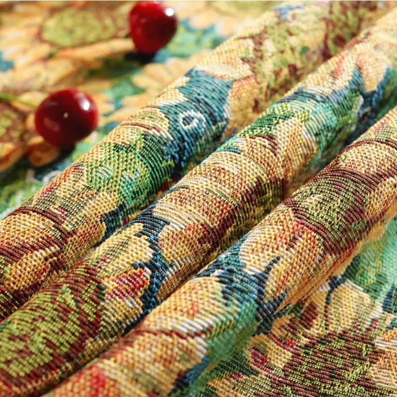 Nappe ronde tournesol Élégante